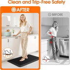TranquilRelax Kitchen Mat, Non-Slip Bottom, Water & Stain Resistant, Easy Clean - Image 5