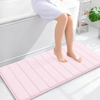 OLANLY Memory Foam Long Bathroom Rugs Runner 44x20, Super Soft Absorbent Bath by OLANLY