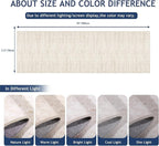 2.5x10 Washable Runner Rugs, 10 ft Runner Rug - Image 2