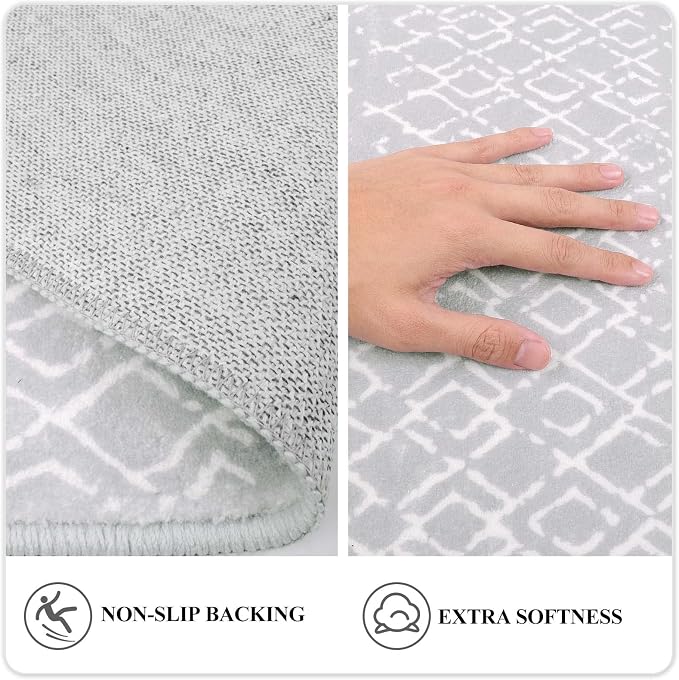 Lahome Moroccan Washable Living Room Area Rug 3x5 Small Rugs - Image 7