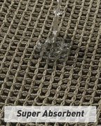 AMOAMI Upgraded Waffle Bath Mat, Super Absorbent Non Slip Bath Mats - Image 3