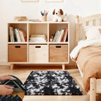 Black and White Rugs for Bedroom, 2x3 Fluffy Area Rugs for Living Room by Unknown