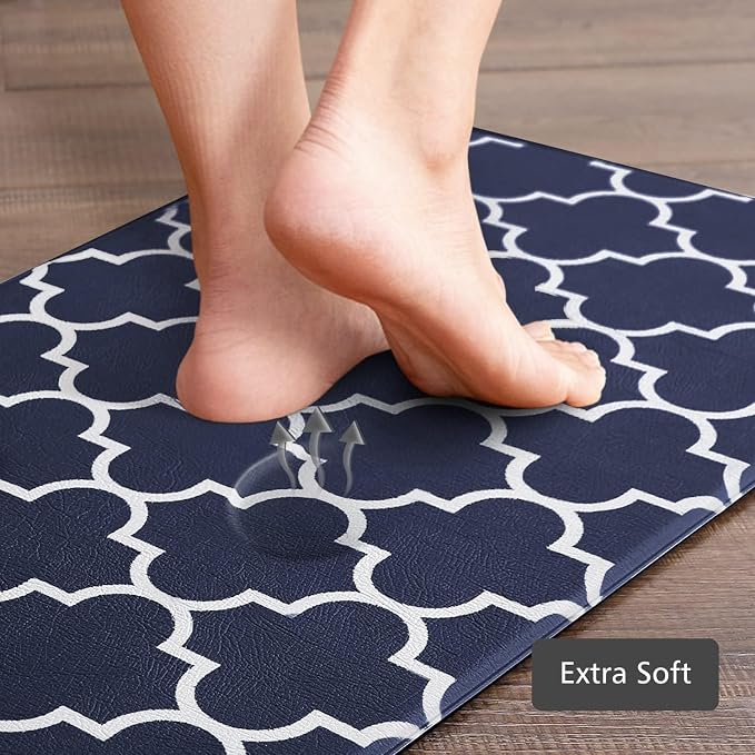 KMAT Kitchen Mat Cushioned Anti-Fatigue Area Rug Sets, Waterproof Non-Slip - Image 5