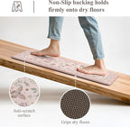 LEEVAN Anti Fatigue Mats for Kitchen Floor Non-Slip, Cushioned Kitchen Mats for - Image 4