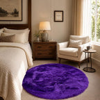 EasyJoy Faux Sheepskin Rug, Fluffy Faux Fur Rug, Ultra Soft Shag Area Rug - Image 4
