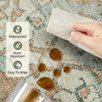 Rugxara 6x9 Area Rugs for Living Room Bedroom, Large Washable Rug, Non Slip & - Image 9