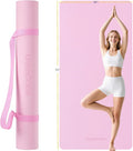 Extra Large Yoga Mat – 72"x48" or 78"x57", 1/4"–1/2" Thick Mat by GymCope