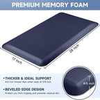 StepRite 4/5 Inch Thick Kitchen Mat Anti Fatigue Mat Kitchen Rugs Kitchen Decor - Image 2