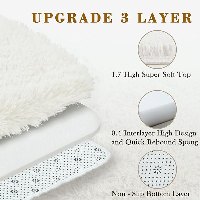 8x10 Area Rugs for Living Room Bedroom, Large Area Rug Shaggy Carpet Soft Plush - Image 5