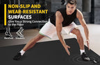 CAMBIVO Large Exercise Mat for Home Workout, Shoe-Friendly, Non-Slip Gym Mat - Image 2