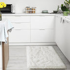 BENRON Cream White Fluffy Rug 2 x 3, Soft and Plush Throw Rugs - Image 7