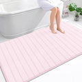 OLANLY Memory Foam Bath Mat 70x46, Super Soft Absorbent Bathroom Rugs, Quick Dry by OLANLY