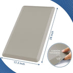 KitchenClouds Kitchen Mat Cushioned Anti Fatigue Rug 17.3"x28" Water Resistant - Image 2