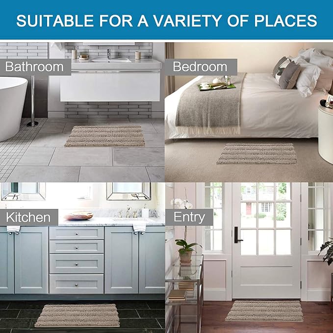 H.VERSAILTEX Bathroom Rugs Bath Rugs - Image 6