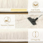 LOCHAS Ultra Soft Indoor Modern Area Rugs 2x8, Fluffy Living Room Carpets - Image 6
