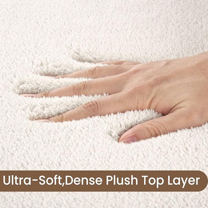Sour Lemon 8x10 Area Rugs for Living Room, Soft Large Area Rug Fluffy Rugs for - Image 3
