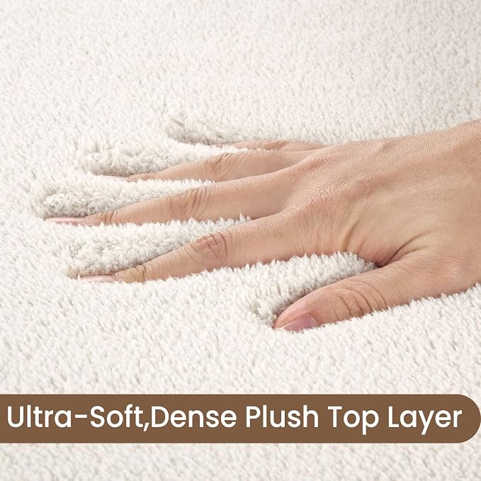 Sour Lemon 10x14 Area Rugs for Living Room, Soft Large Area Rug Fluffy Rugs for - Image 2