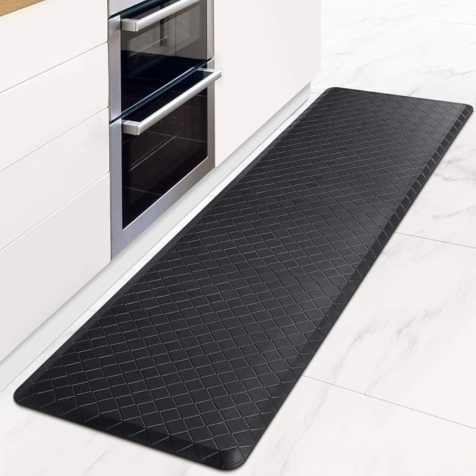 HappyTrends Kitchen Mat Cushioned Anti-Fatigue Floor Mat, Thick Waterproof by HappyTrends
