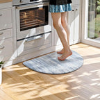 KIMODE Anti Fatigue Mats for Kitchen Floor 18"x28", Farmhouse Half Circle - Image 2