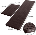 Kitchen Mat Cushioned Anti-Fatigue Floor Mat Water Resistant Non-Skid Kitchen - Image 2