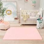 Amearea Modern Washable Runner Rugs, 2x4 Feet Pink Bedroom Runner Rug, Small - Image 6
