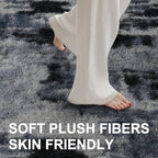 7x10 Ft Extra Large Shag Rugs for Living Room, Tie Dyed Ultra Soft Fluffy Furry - Image 4