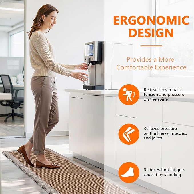 Kitchen Mats, Cushioned Anti-Fatigue Mats - Image 5
