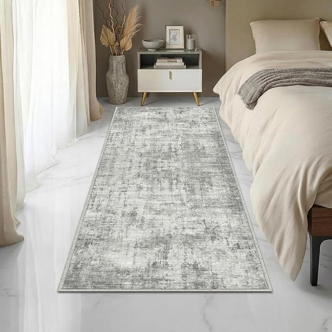 2x6 Rug for Entryway Hallway-No Slip Soft Carpets Modern Abstract Indoor Floor - Image 4