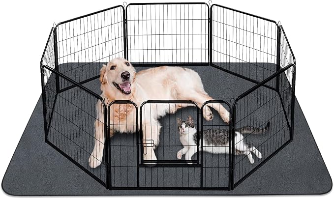 INVENHO Washable Pee Pads for Dogs 60"x48" Reusable Dog Pads Large Upgrade by INVENHO