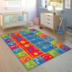 KC Cubs Bilingual Educational Kids Rug – English & Spanish ABC Alphabet - Image 5