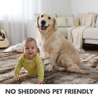 Area Rugs for Living Room, 5x7 Feet Soft Fluffy Shagg Plush Rug High Pile Large - Image 6
