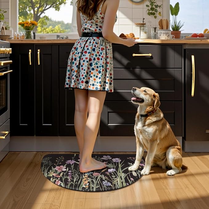 KIMODE Kitchen Mats Cushioned Anti Fatigue, Non Slip Waterproof Kitchen Floor - Image 7