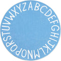 Topotdor Round Kids Play Rug Alphabet Nursery Area Rug Extra Large Soft by Topotdor