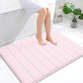 OLANLY Memory Foam Bath Mat 40x32, Super Soft Absorbent Bathroom Rugs, Quick Dry by OLANLY