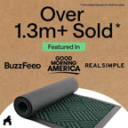 GORILLA GRIP 100% Waterproof All-Season WeatherMAX Doormat US Designed Natural - Image 4