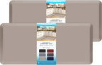 HappyTrends 2 PCS Kitchen Mat Cushioned Anti-Fatigue Floor Mat, Heavy Duty by HappyTrends