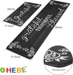 HEBE Anti Fatigue Kitchen Mat Set of 2 Non Slip Cushioned Kitchen Mats - Image 3