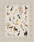 Beige Area Rugs 9x12 Living Room, Washable Dog Rug Non Slip Floral Low Pile by WelcometoBabovid