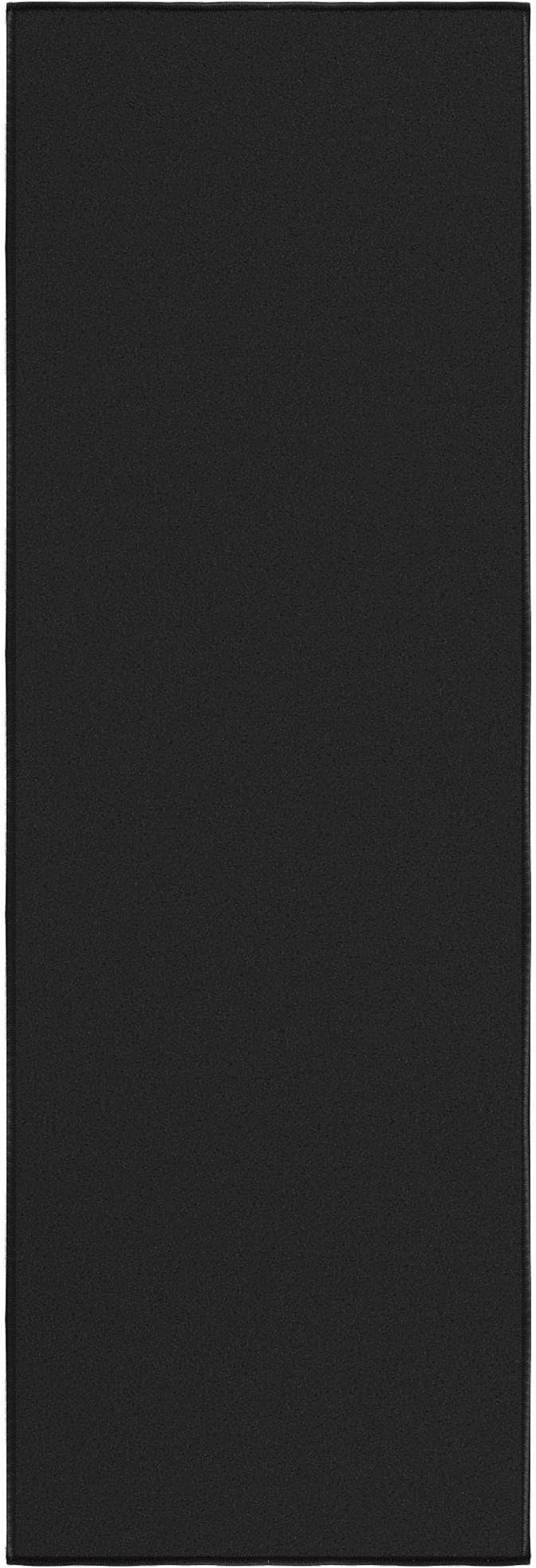 Ottomanson Hallway Runner Rug 20" x 53" Non Slip Solid Area Rugs Easy to Clean - Image 6