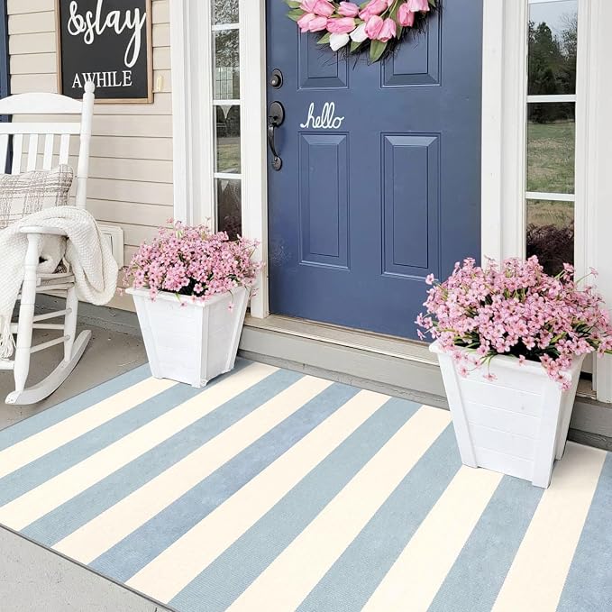 3x5 Entry Rug - Small Washable Indoor Outdoor Mats - Image 3