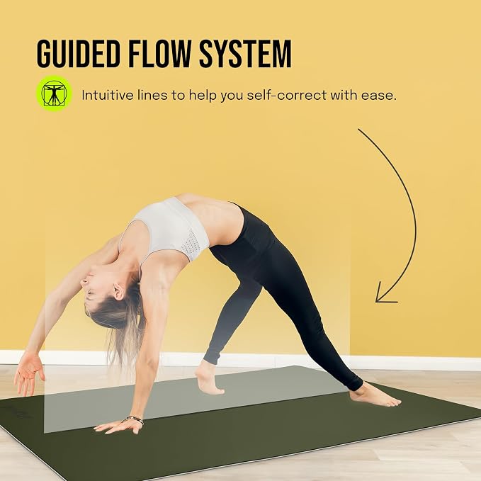 Gogokiwi Extra Wide Yoga Mat for Men Women Non Slip Fitness & Exercise Mat - Image 6