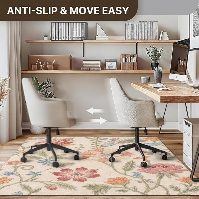 36"x48" Office Chair Mat for Hardwood Tile Floor, Under Desk Carpet Protector - Image 4