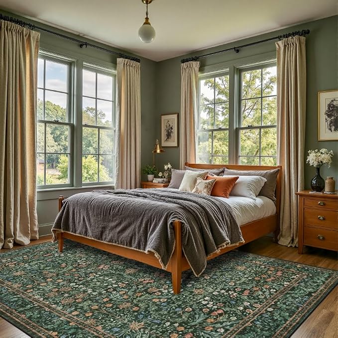 Rugxara 8x10 Area Rugs for Living Room Bedroom, Large Washable Rug, Non Slip & - Image 2