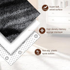 TWINNIS Super Soft Shaggy Rugs Fluffy Carpets, 6x9 Feet, Indoor Modern Plush - Image 2