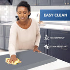 KitchenClouds Kitchen Mat Cushioned Anti Fatigue Kitchen Rug 0.8inch Non Slip - Image 3