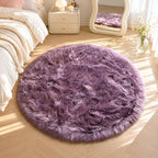 EasyJoy Faux Sheepskin Rug, Fluffy Faux Fur Rug, Ultra Soft Shag Area Rug - Image 4