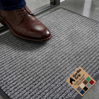 GORILLA GRIP Waterproof Traffic Guard Door Mat, Heavy Duty Entryway Mats by Unknown