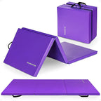 BalanceFrom 6x2 Feet 3-Panel Folding Gymnastics Mat – 2-Inch Thick Pad by BFFITNESS