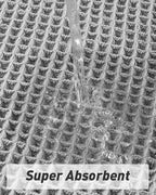AMOAMI Upgraded Waffle Bath Mat, Super Absorbent Non Slip Bath Mats - Image 3