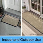 GORILLA GRIP 100% Waterproof All-Season WeatherMAX Doormat, US Designed Natural - Image 9
